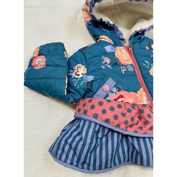 Matilda Jane Coat Jacket Snow Day Coat Moments With You Size 2 Winter Jacket - Picture 5 of 13